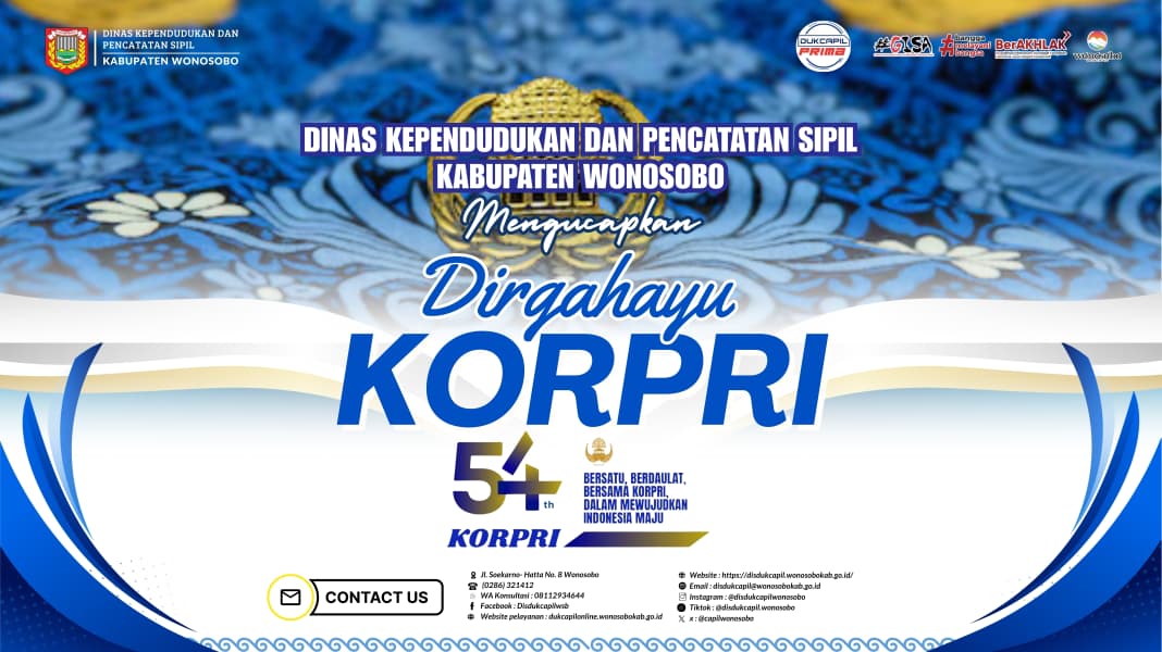 Dirgahayu KORPRI ke-54