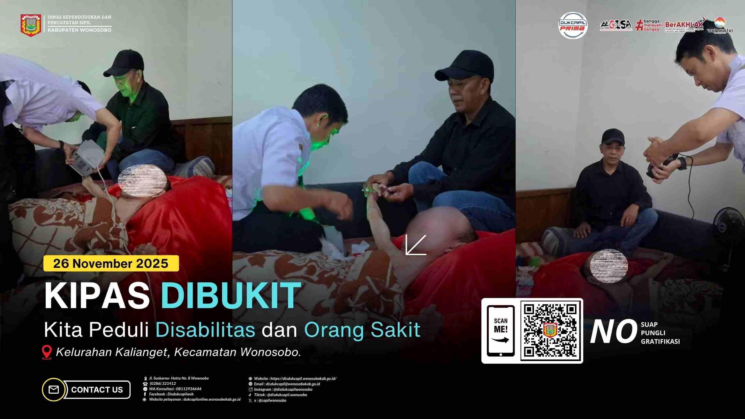 KIPAS DIBUKIT Hadir di Kelurahan Kalianget