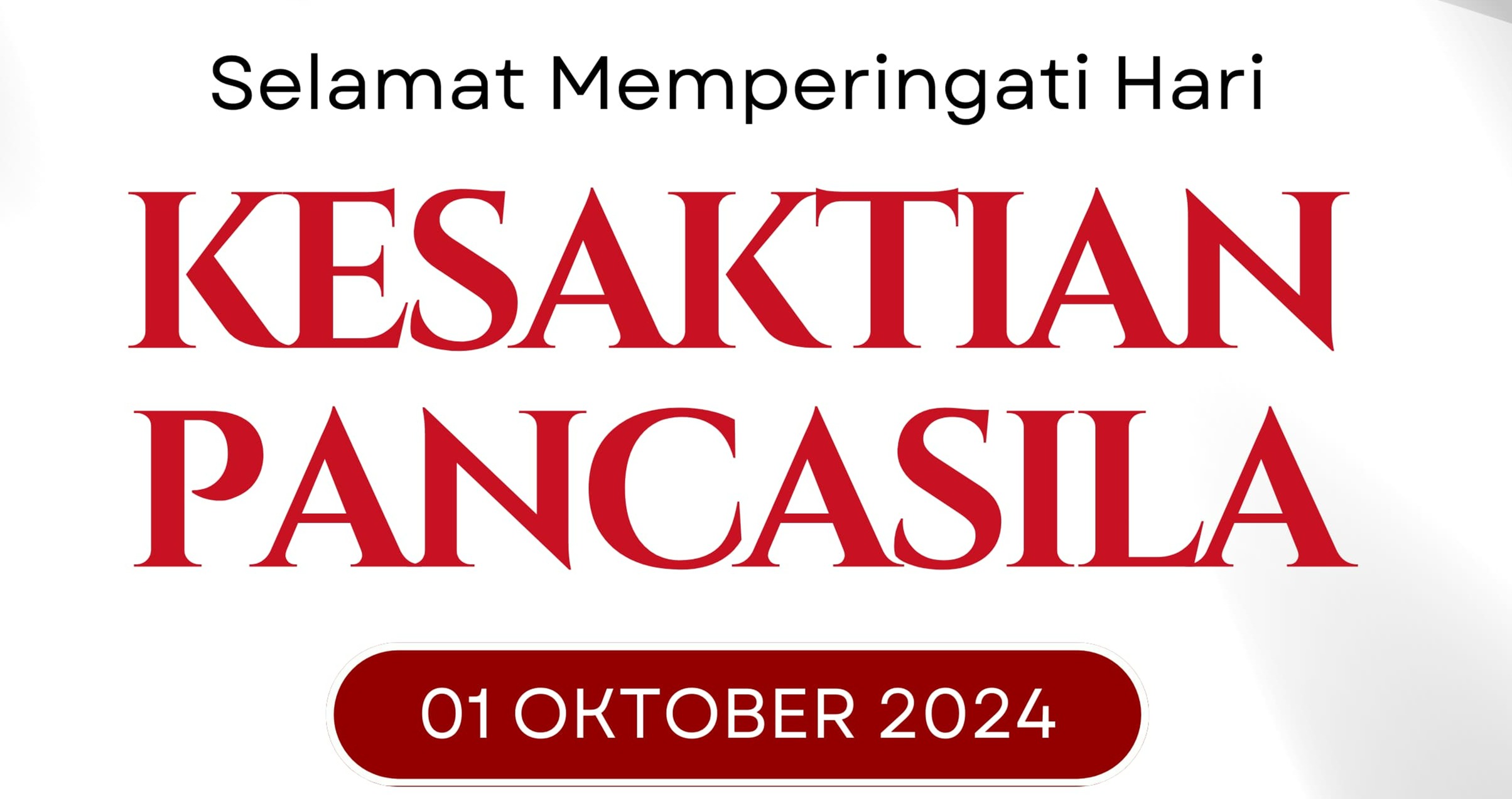 Hari Kesaktian Pancasila Tahun 2024