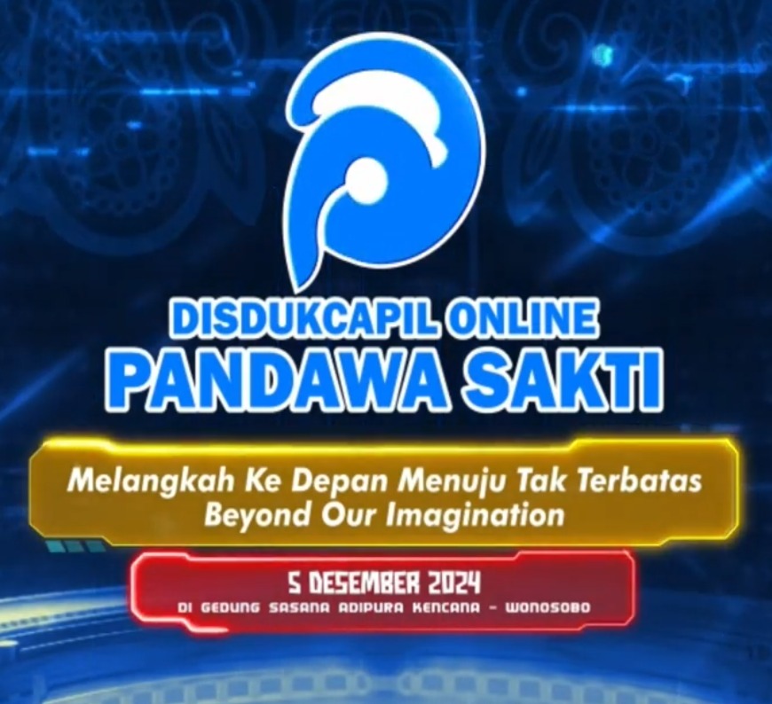 Bupati Wonosobo Resmikan Inovasi Pelayanan Administrasi Kependudukan Berbasis WEB "PANDAWA SAKTI"