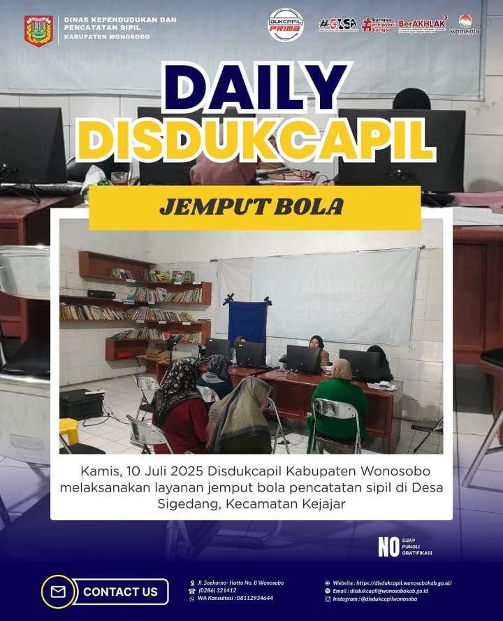 Disdukcapil Jemput Bola ke Kejajar, Pelayanan Makin Dekat dan Mudah