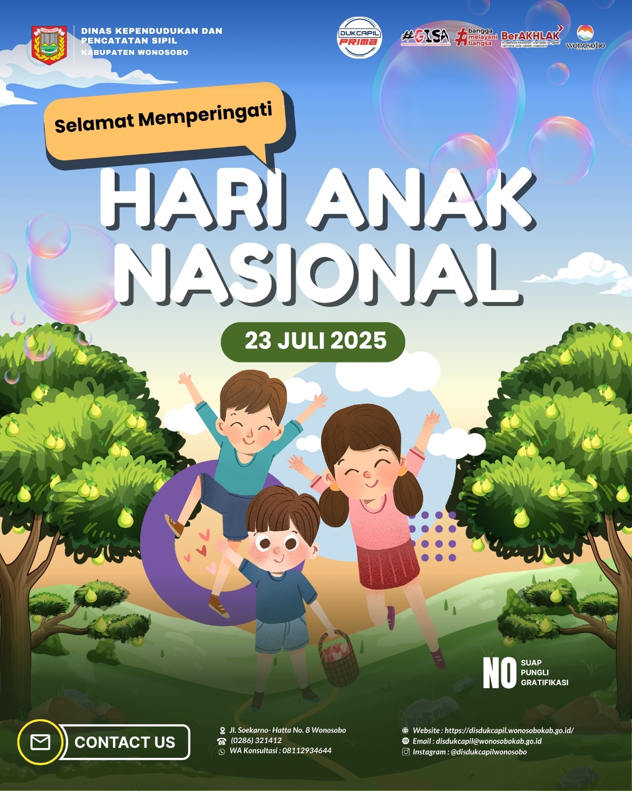 Selamat Hari Anak Nasional 2025