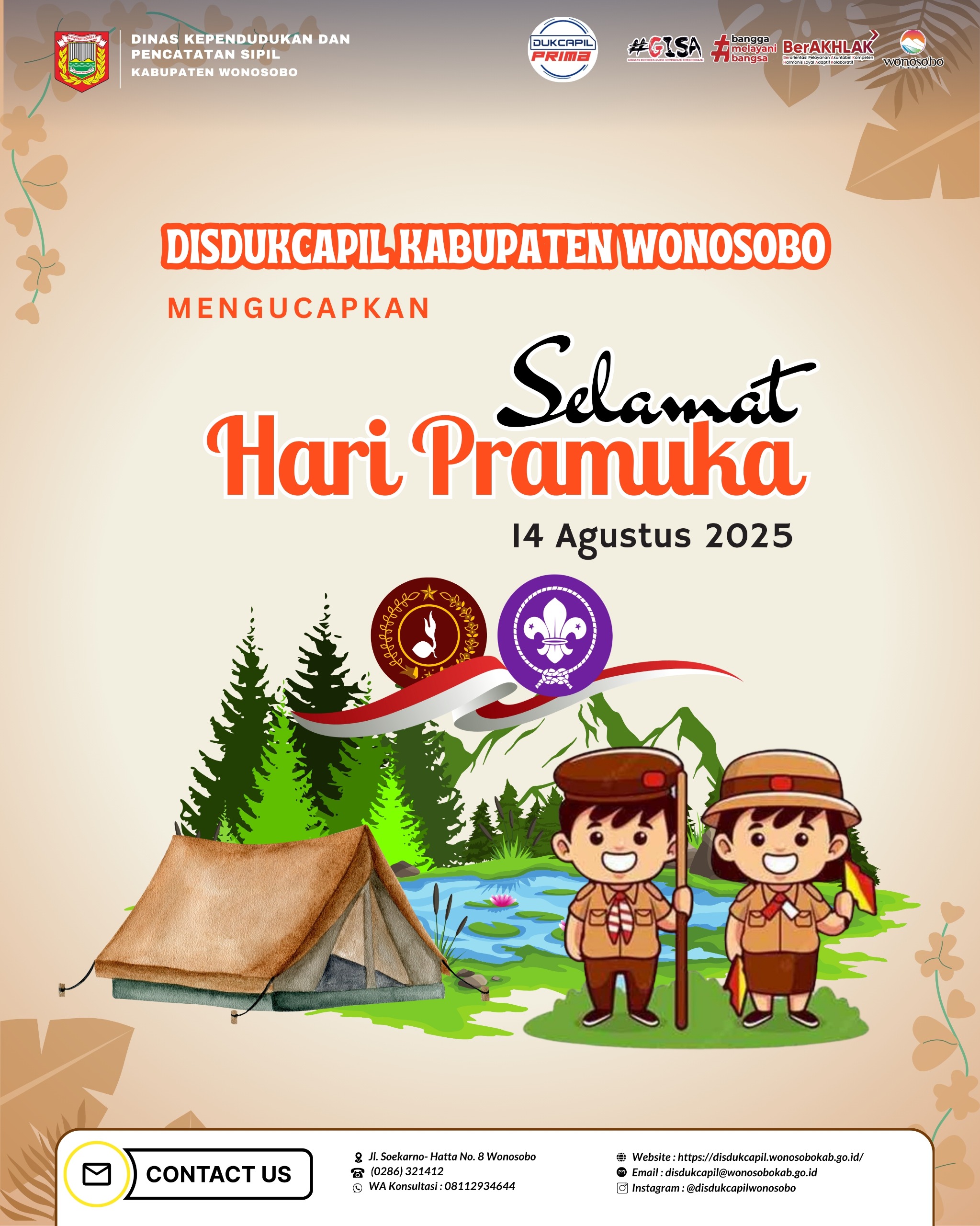 SELAMAT HARI PRAMUKA KE-64