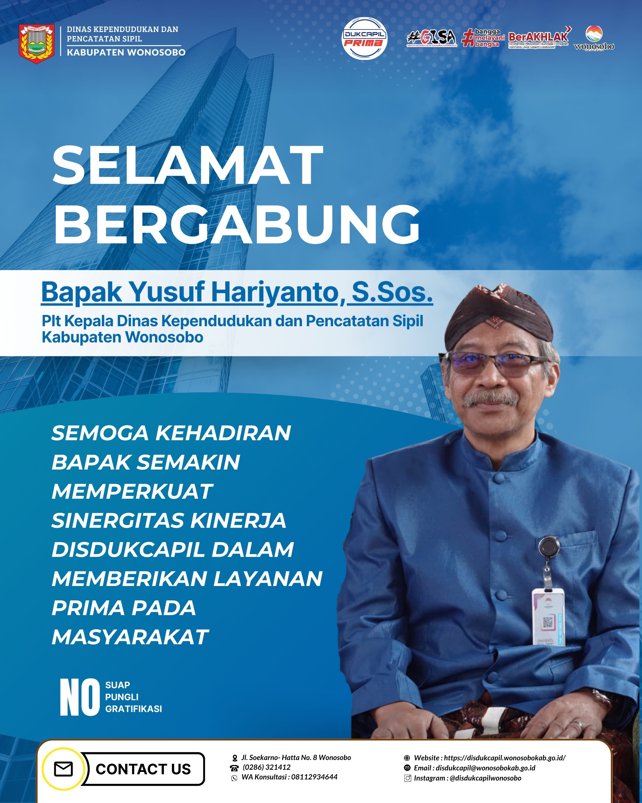 Selamat Bergabung Bapak Yusuf Hariyanto, S.Sos. 