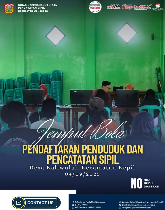 Jemput Bola di Desa Kaiiwuluh Kecamatan Kepil