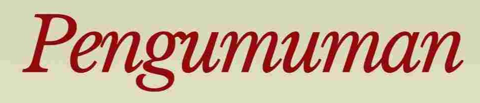 Pengumuman Jadwal Pelayanan Selama Libur Natal Tahun 2025 Dan Tahun Baru 2026