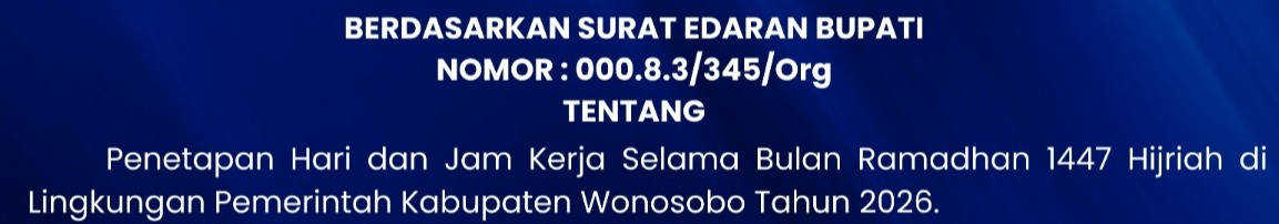 JADWAL PELAYANAN SELAMA BULAN RAMADHAN 1447 H / 2026 M