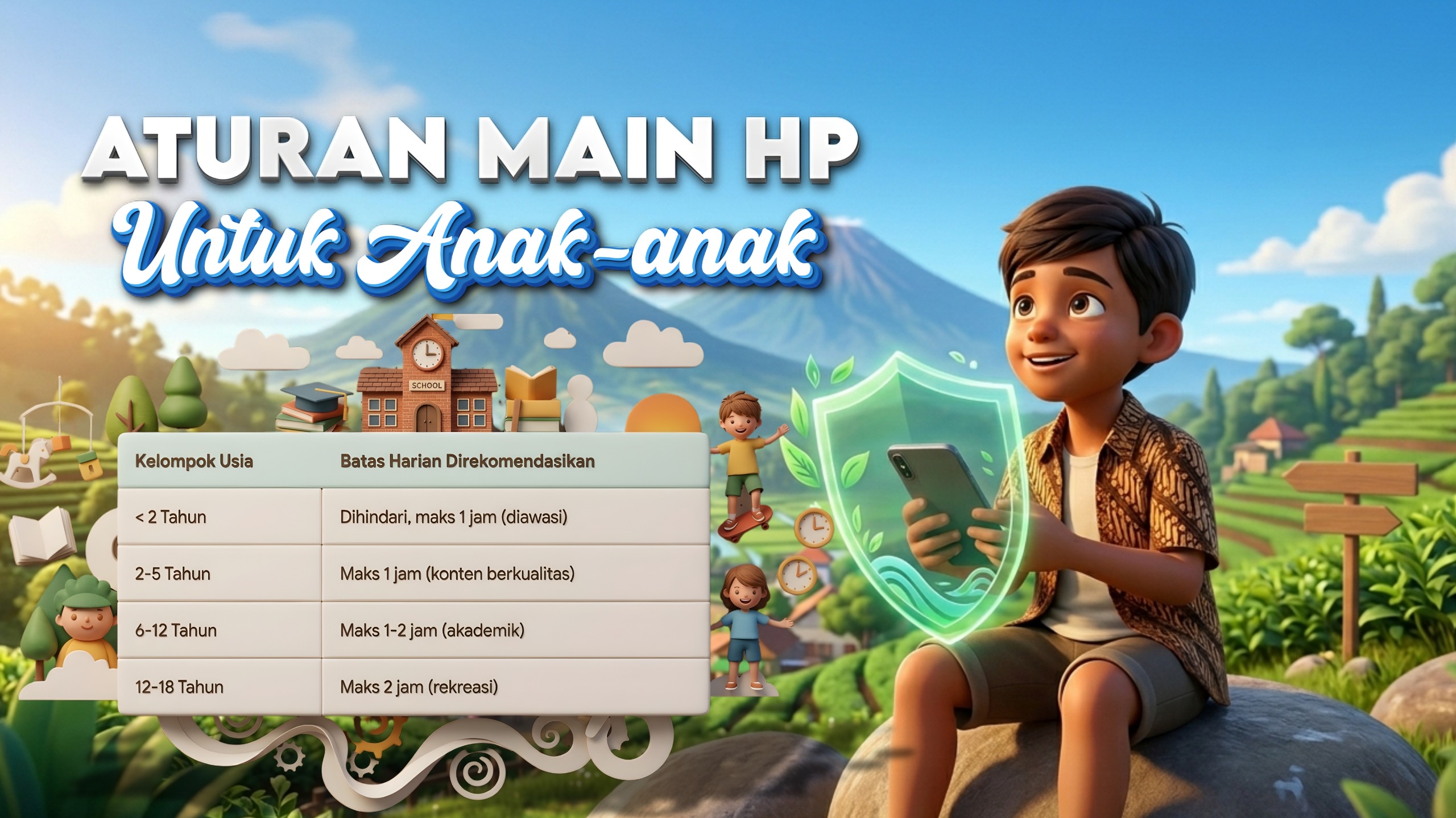 Pemkab Wonosobo Terapkan Pembatasan Penggunaan Gawai (HP) bagi Anak untuk Lindungi Generasi Muda