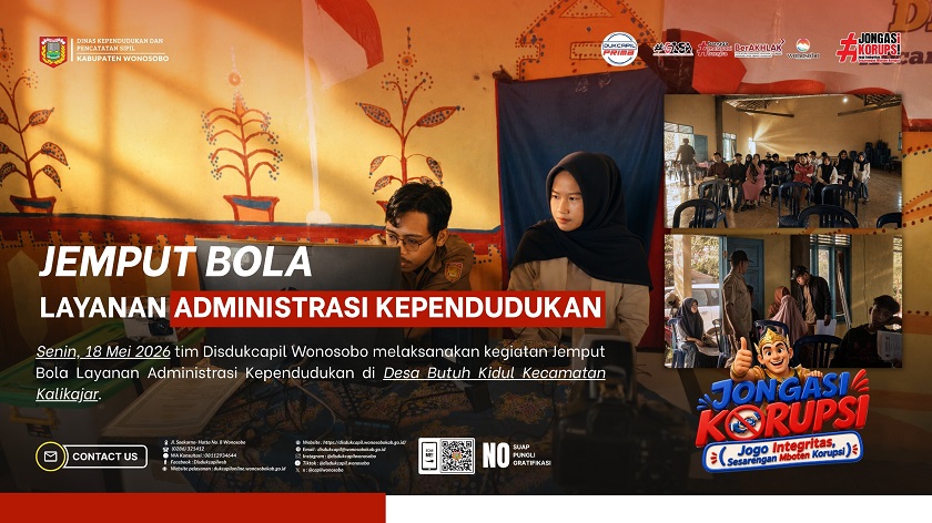 Disdukcapil Wonosobo Permudah Pelayanan Warga di Desa Butuh Kidul, Dengan Layanan Jemput Bolanya