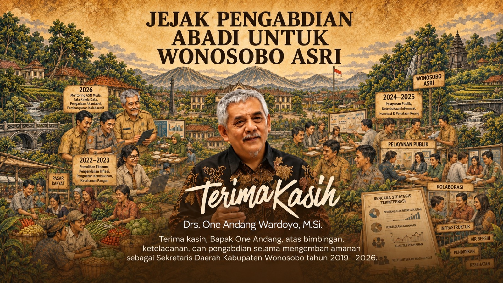 Terima Kasih Atas Pengabdian Abadi untuk Wonosobo ASRI