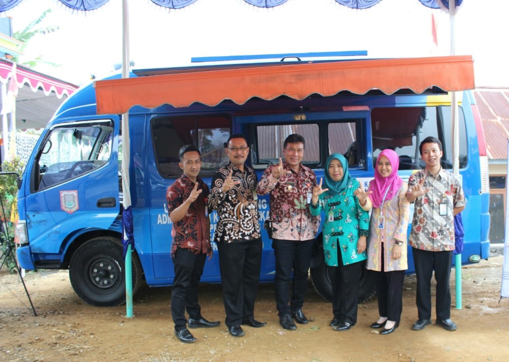 Verifikasi lapangan lomba Pola Asuh Anak dan Remaja (PAAR) Tingkat Nasional Th 2018 dan Pemberian penghargaan sebagai kelurahan sadar adminduk