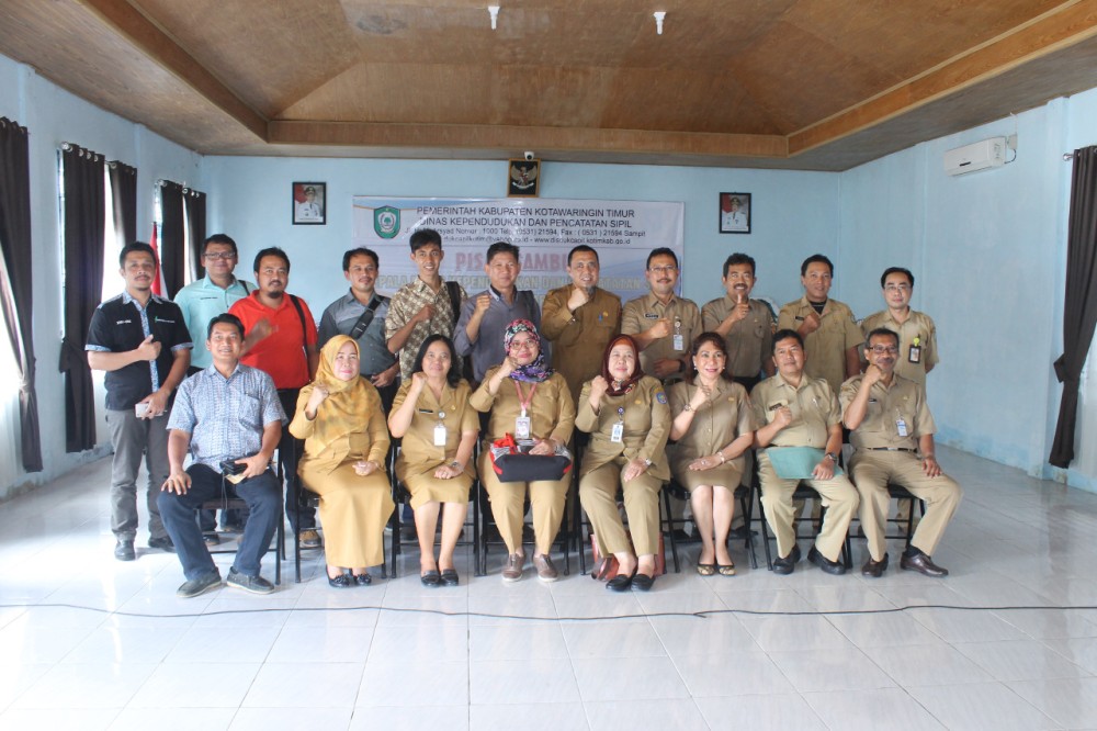 Rapat Koordinasi Penyelesaian Permasalahan Administrasi Kependudukan bagi Penduduk Wonosobo yang Bekerja di Kab. Kota Waringin Timur Prov Kalimantan Tengah