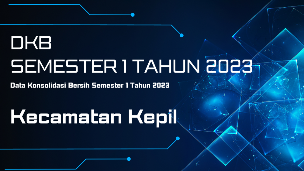 Jumlah Penduduk Kecamatan Kepil DKB Semester 1 Tahun 2023