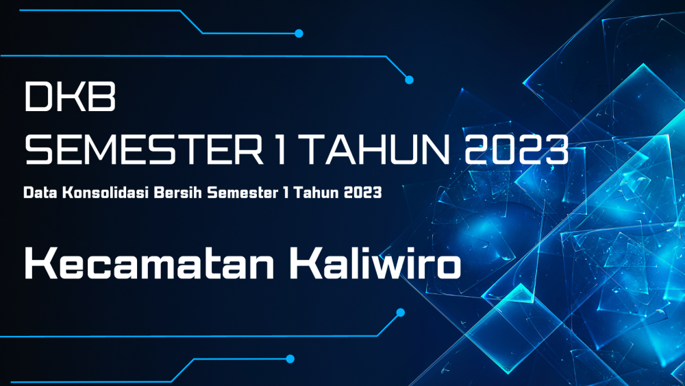 Jumlah Penduduk Kecamatan Kaliwiro DKB Semester 1 Tahun 2023