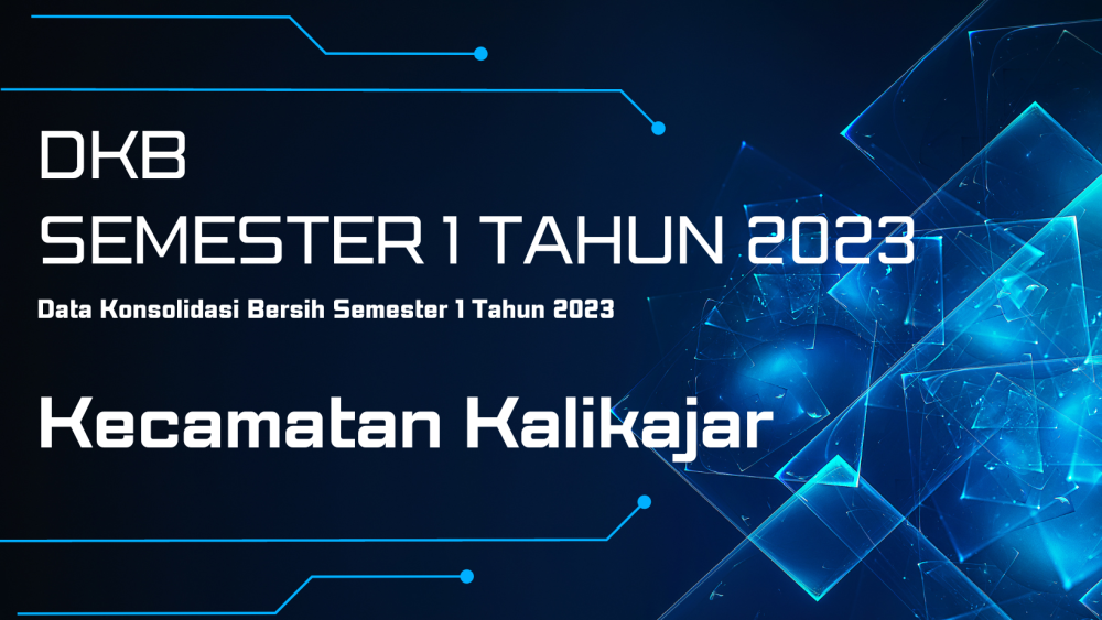 Jumlah Penduduk Kecamatan Kalikajar DKB Semester 1 Tahun 2023