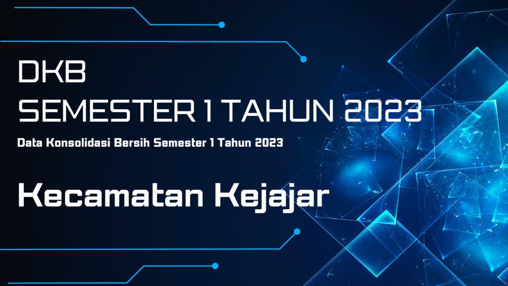 Jumlah Penduduk Kecamatan Kejajar DKB Semester 1 Tahun 2023